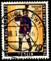 Berlin Poste Obl Yv:156 Mi:176 Postillion Der Reichspost (TB Cachet Rond) - Usados