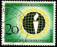 Berlin Poste Obl Yv:157 Mi:177 Welt-Frontkämpfer-Kongress (Beau Cachet Rond) - Gebruikt
