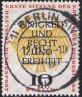 Berlin Poste Obl Yv:154 Mi:174 Einigkeit & Recht & Freiheit (TB Cachet Rond) - Gebraucht