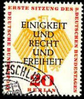 Berlin Poste Obl Yv:155 Mi:175 Einigkeit & Recht & Freiheit (TB Cachet Rond) - Gebraucht