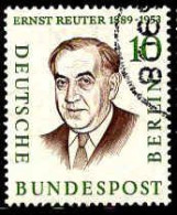 Berlin Poste Obl Yv:146 Mi:165 Ernst Reuter Maire De Berlin (cachet Rond) - Used Stamps