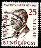 Berlin Poste Obl Yv:149 Mi:169 Max Reinhardt Regisseur De Theatre (cachet Rond) - Gebraucht