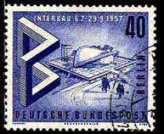 Berlin Poste Obl Yv:143 Mi:162 Interbau Palais Des Congrés (Beau Cachet Rond) - Used Stamps