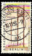 Berlin Poste Obl Yv:138 Mi:157 Deutsche Industrieausstellung Funkstelle (TB Cachet à Date) 10-11-56 - Oblitérés