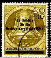 Berlin Poste Obl Yv:136 Mi:155 Freiheitsglocke Berlin Marteau à Gauche (Beau Cachet Rond) - Gebruikt