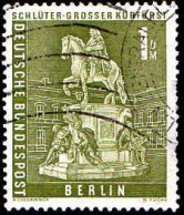 Berlin Poste Obl Yv:135 Mi:153 Schlüter-Grosser Kurfürst (Dents Courtes) - Oblitérés