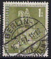 Berlin Poste Obl Yv:135 Mi:153 Schlüter-Grosser Kurfürst (TB Cachet à Date) Berlin 16-2-57 - Gebraucht