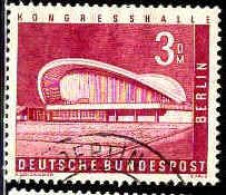 Berlin Poste Obl Yv:135A Mi:154 Kongresshalle (Beau Cachet Rond) - Usados