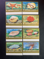 Umm Al Qiwain 1972, Shells, 8val MNH - Meereswelt