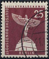 Berlin Poste Obl Yv:132 Mi:147 Lilienthaldenkmal (Beau Cachet Rond) - Usati