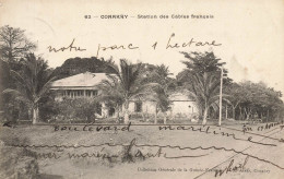 Conakry , Guinée Française * Station Des Câbles Français * éthnique Ethno Ethnic - Frans Guinee