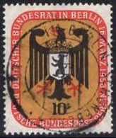 Berlin Poste Obl Yv:121 Mi:129 Deutscher Bundesrat In Berlin (Beau Cachet Rond) - Usados