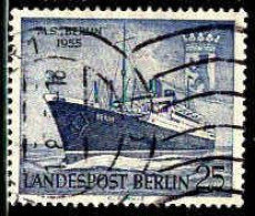 Berlin Poste Obl Yv:112 Mi:127 MS Berlin (cachet Rond) - Usati