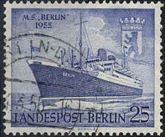 Berlin Poste Obl Yv:112 Mi:127 MS Berlin (beau Cachet Rond) - Usati