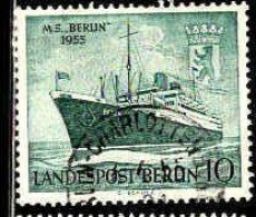 Berlin Poste Obl Yv:111 Mi:126 MS Berlin (TB Cachet Rond) - Usados