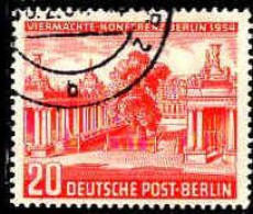 Berlin Poste Obl Yv:104 Mi:116 Viermächte-Konferenz Berlin Kleistplatz (Beau Cachet Rond) - Used Stamps