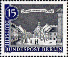 Berlin Poste N** Yv:198 Mi:220 Mauerstrasse Um 1780 - Unused Stamps