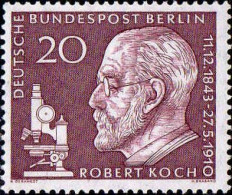 Berlin Poste N** Yv:170 Mi:191 Robert Koch Bacteriologue Prix Nobel - Unused Stamps