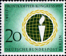 Berlin Poste N** Yv:157 Mi:177 Welt-Frontkämpfer-Kongress - Ungebraucht