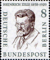 Berlin Poste N** Yv:145 Mi:164 Heinrich Zille Peintre - Ongebruikt