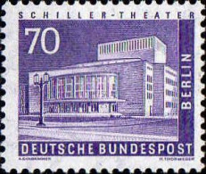 Berlin Poste N** Yv:134 Mi:152 Schiller-Theater - Ungebraucht