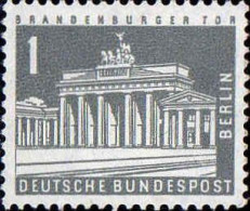 Berlin Poste N** Yv:125 Mi:140w Brandenburger Tor - Ungebraucht