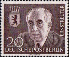 Berlin Poste N** Yv:103 Mi:115 Ernst Reuter Maire De Berlin - Unused Stamps