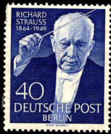 Berlin Poste N* Yv:109 Mi:124 Richard Strauss Compositeur (sans Gomme) (Thème) - Ongebruikt