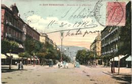 CPA Carte Postale  Espagne  San Sebastián  Avenida De La Libertad  1911VM80808ok - Guipúzcoa (San Sebastián)