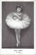 Danse. Eliane Janot à L'age De 5 Ans. - Danza