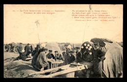 50 - LESSAY - LA FOIRE STE-CROIX - TONNEAUX DE CIDRE AVEC ENSEIGNES - Autres & Non Classés