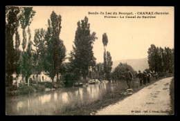 73 - CHANAZ - PORTOU - LE CANAL DE SAVIERE - PECHE A LA LIGNE - Autres & Non Classés