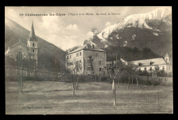 05 - CHATEAUROUX-LES-ALPES - L'EGLISE ET LA MAIRIE - Other & Unclassified