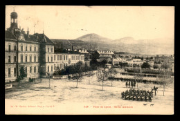 05 - GAP - PLACE DU LYCEE - REVUE MILITAIRE - Gap