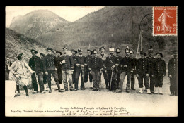 05 - GROUPE DE SOLDATS FRANCAIS ET ITALIENS A LA FRONTIERE - Sonstige & Ohne Zuordnung