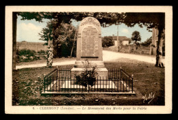 40 - CLERMONT -  MONUMENT AUX MORTS - Autres & Non Classés