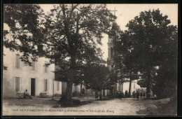 CPA Saint-Sauveur-de-Meilhan, Un Coin Du Bourg  - Other & Unclassified