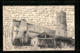 CPA La Sauvetat-du-Dropt, Eglise  - Other & Unclassified