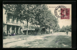 CPA Marmande, Cafés De La Gare  - Marmande