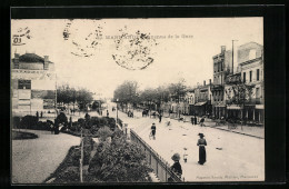 CPA Marmande, Avenue De La Gare  - Marmande