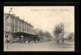 CPA Marmande, Hôtel Des Messageries, Boulevard Gambetta  - Marmande