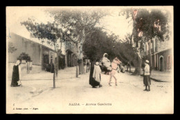ALGERIE - SAIDA - AVENUE GAMBETTA - EDITEUR GEISER - Saïda