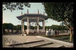 ALGERIE - RELIZANE - LE KIOSQUE A MUSIQUE - CARTE COLORISEE - Autres & Non Classés