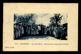 ALGERIE - RELIZANE - RUE SIDI-ABED - GROUPE DE CAMPAGNARDS ARABES - Altri & Non Classificati