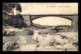 ALGERIE - RELIZANE - LE PONT DU BARRAGE  - Autres & Non Classés