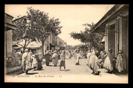 ALGERIE - RELIZANE - LA RUE DU FORTIN - Autres & Non Classés