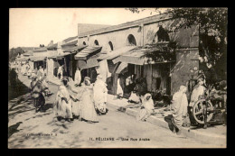 ALGERIE - RELIZANE - UNE RUE ARABE - REMOULEUR - Altri & Non Classificati