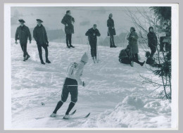 Repro Photo (24) Xèmes Jeux Olympiques D'Hiver De GRENOBLE 1968 Olympic Games 68 AUTRANS Ski De Fond Un Coureur* - Sonstige & Ohne Zuordnung