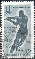 Brésil Poste Obl Yv: 741 Mi:1042 Universiade Porto Alegre Fisu (TB Cachet Rond) - Usati