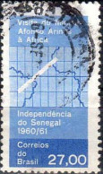 Brésil Poste Obl Yv: 703 Mi:1002 Independencia Do Senegal (Beau Cachet Rond) - Gebraucht
